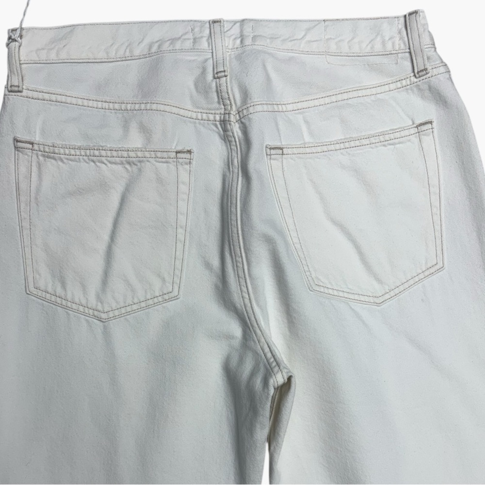 Ética Vintage White Finn Slim Straight Ankle Jeans Size 31 Vintage White - Picture 6 of 14